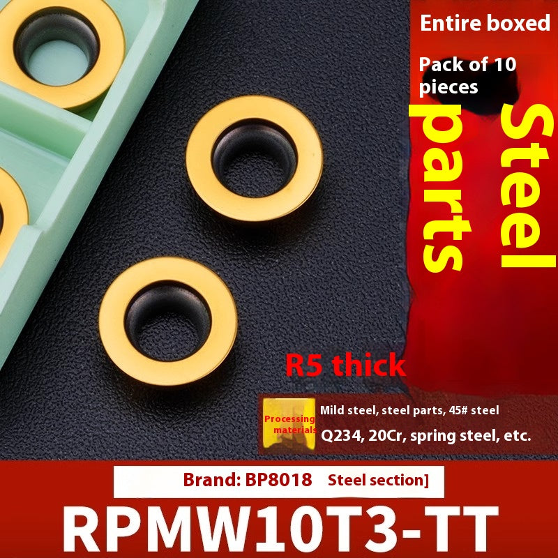 2042-CNC milling inserts, RPMW carbide R5 machining center, R4 milling machine, R6 milling inserts, RPMT round cutter cutters Shandong Denso Pricision Tools Co.,Ltd.